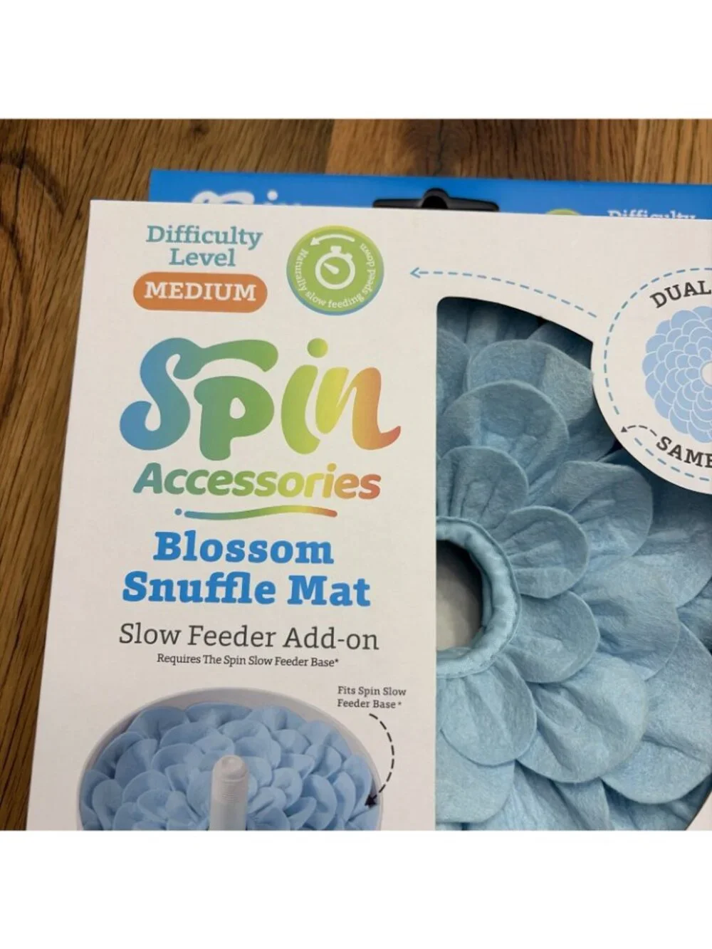 SPIN Blossom Soft Fabric Snuffle Mat for Dogs - Interactive Foraging & Slow F...